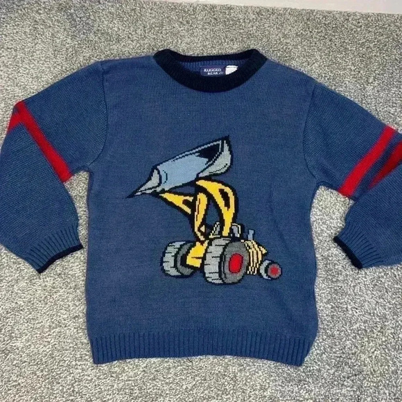 vintage rugged bear boys 6/7 years sweater - Picture 1 of 8